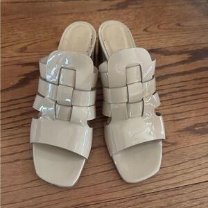 M.Gemi Cream Women's Slide Sandals